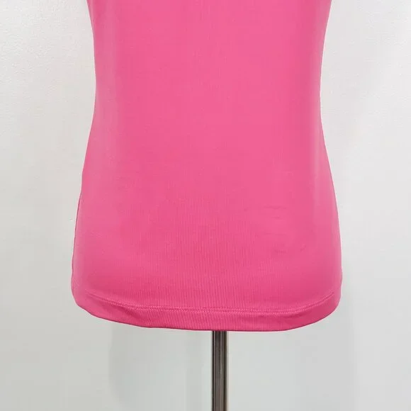Chico's Pink Stretchy Tank Top Chico's Size 0, US S/4 - Picture 8 of 10